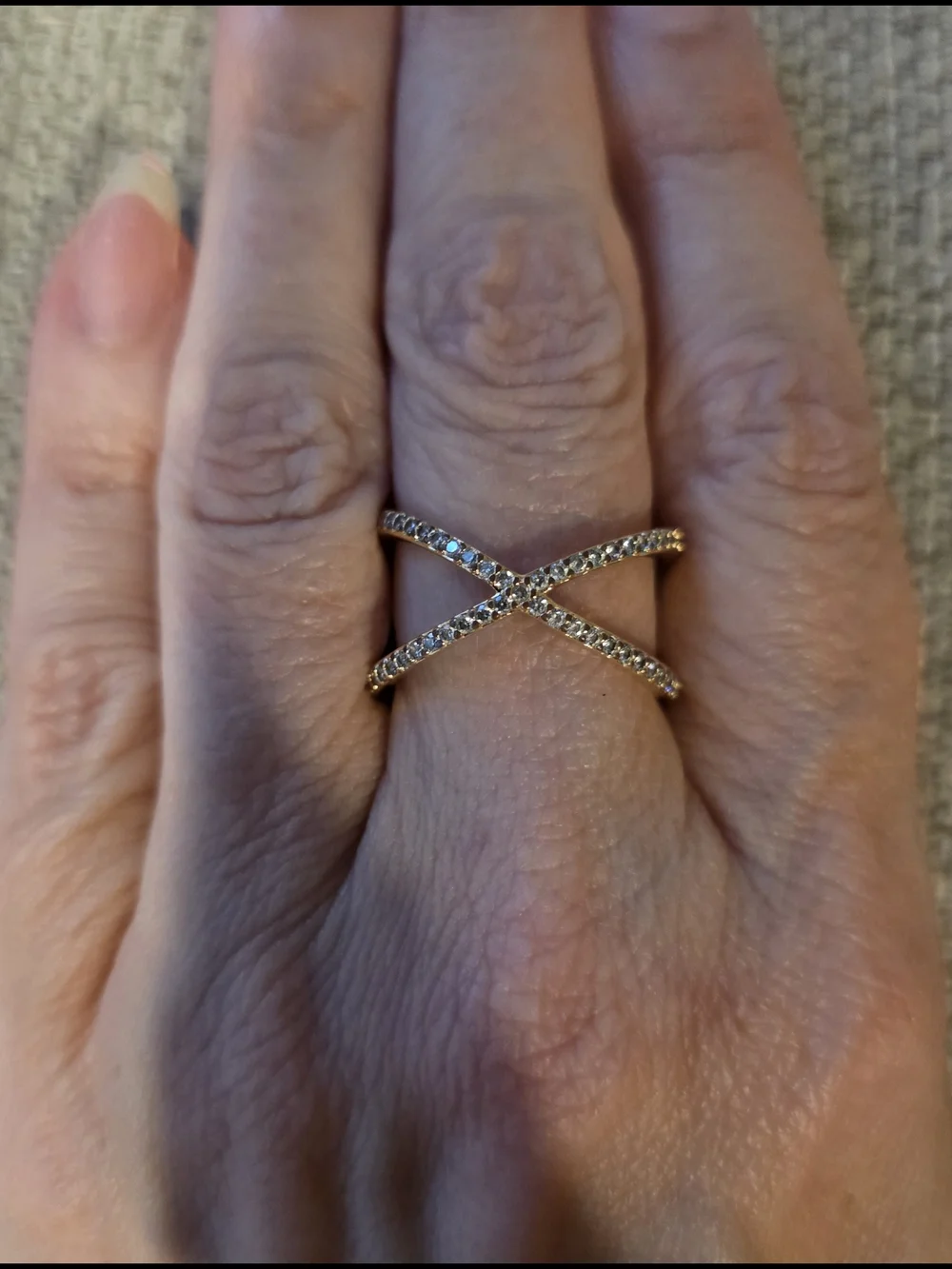 BRUNA Pavé Criss-Cross 